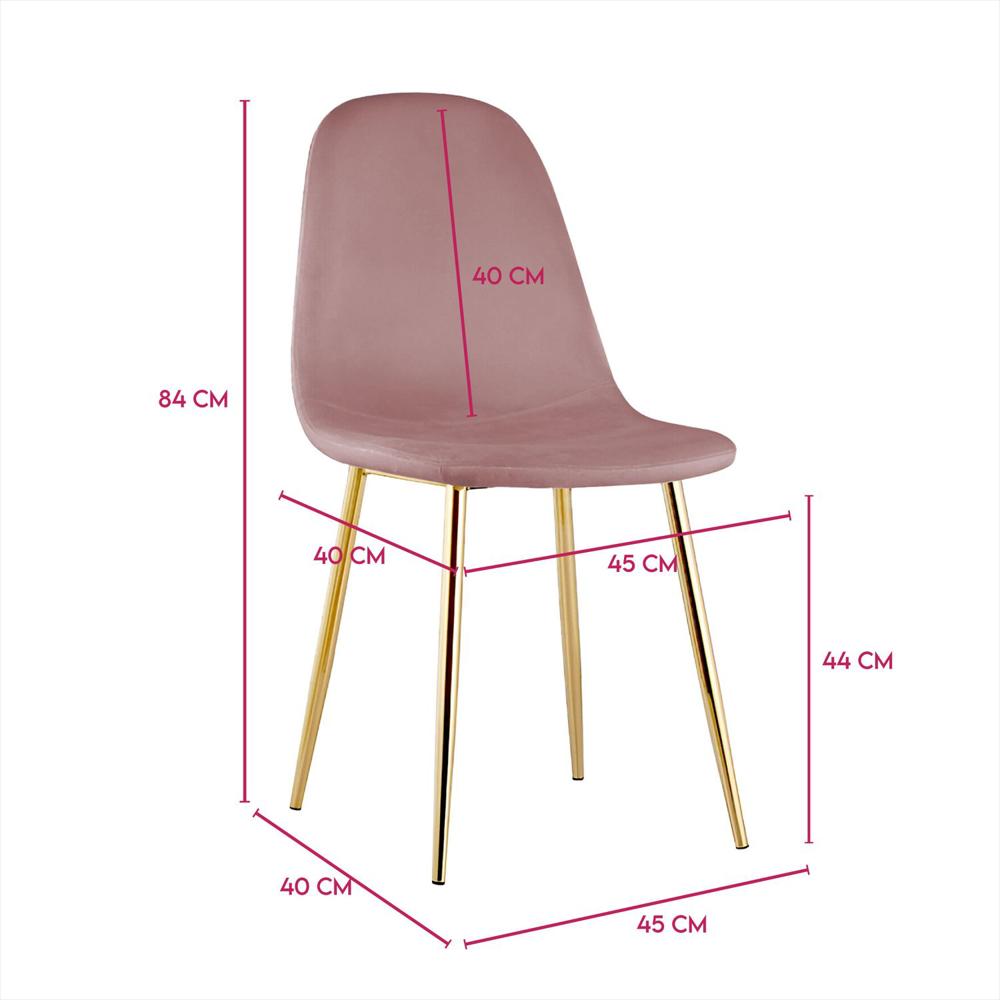 Set X2 Silla Decor Mueble Sala Comedor Dormitorio Refofelia img #1