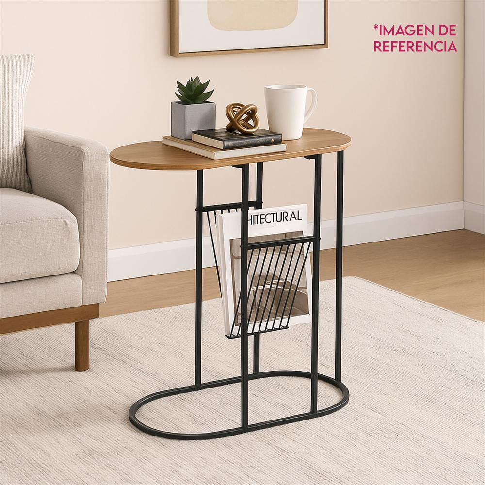 Mesa Auxiliar Revistero Decorativa Moderna Refcatala img #3