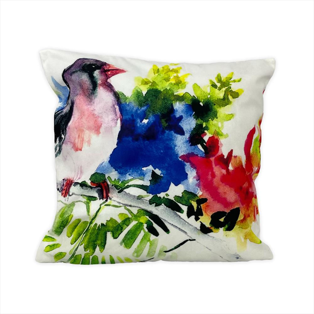 Funda Para Sala Decorativo Aves 45X45cm Refaves img #2