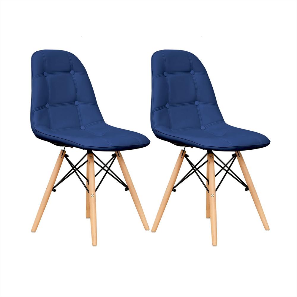 Set X2 Silla Decor Mueble Sala Comedor Dormitorio Refcarmen img #2