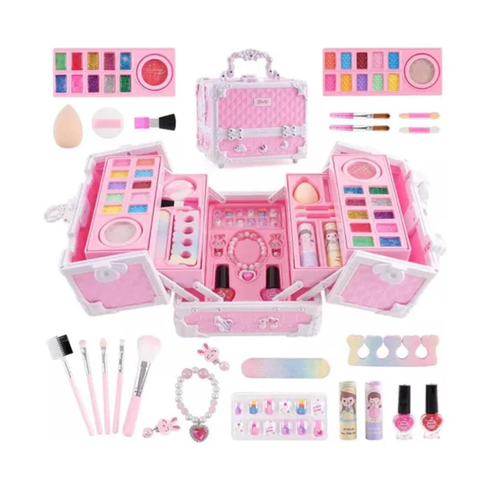 Kit De Maquillaje Real Lavable Para Niñas img #1