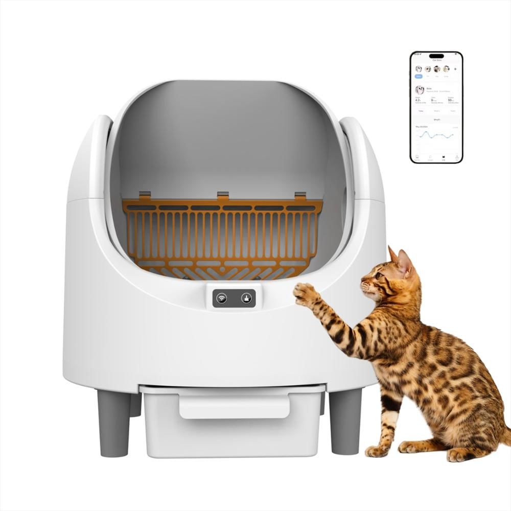 Arenero Automático Para Gatos Control Con App Para Monitoreo img #1