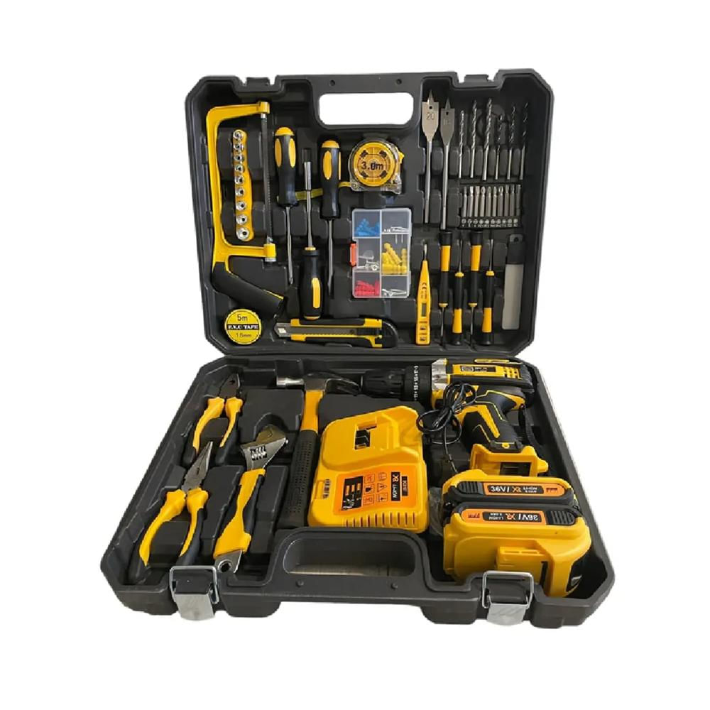 Kit De Herramientas Multifunción Con Taladro Inalámbrico Kit De Herramientas Multifunción Con Taladro Inalámbrico