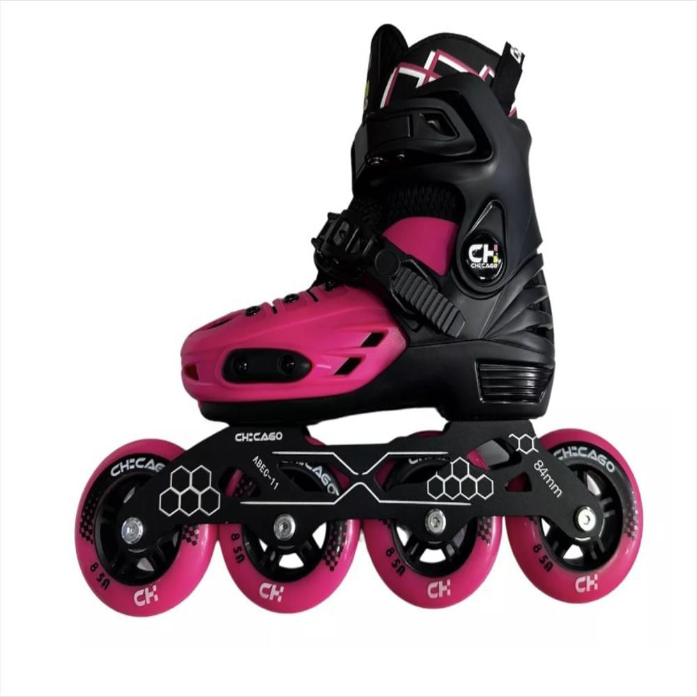 Patines Antichoque Fucsia T: M img #2