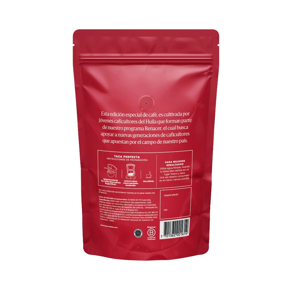 Café JUAN VALDEZ Huila edición especial navidad  (220  gr) img #3
