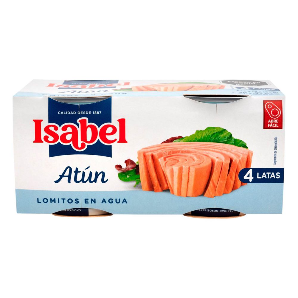 Atún ISABEL en agua (0.416  gr) img #1