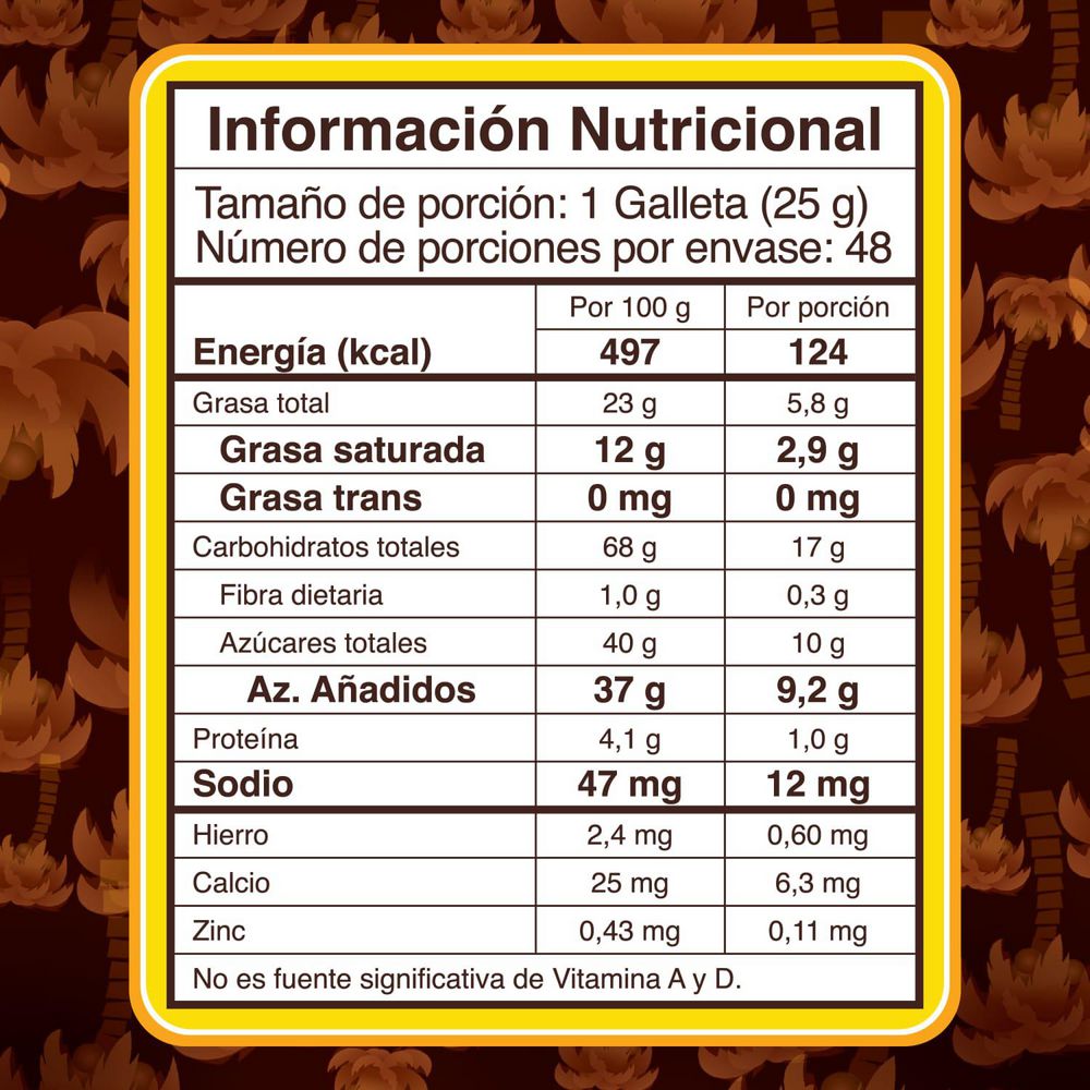 Galletas wafer COCOSETTE rellenas crema de coco x24 paquetes (1050  gr) img #3