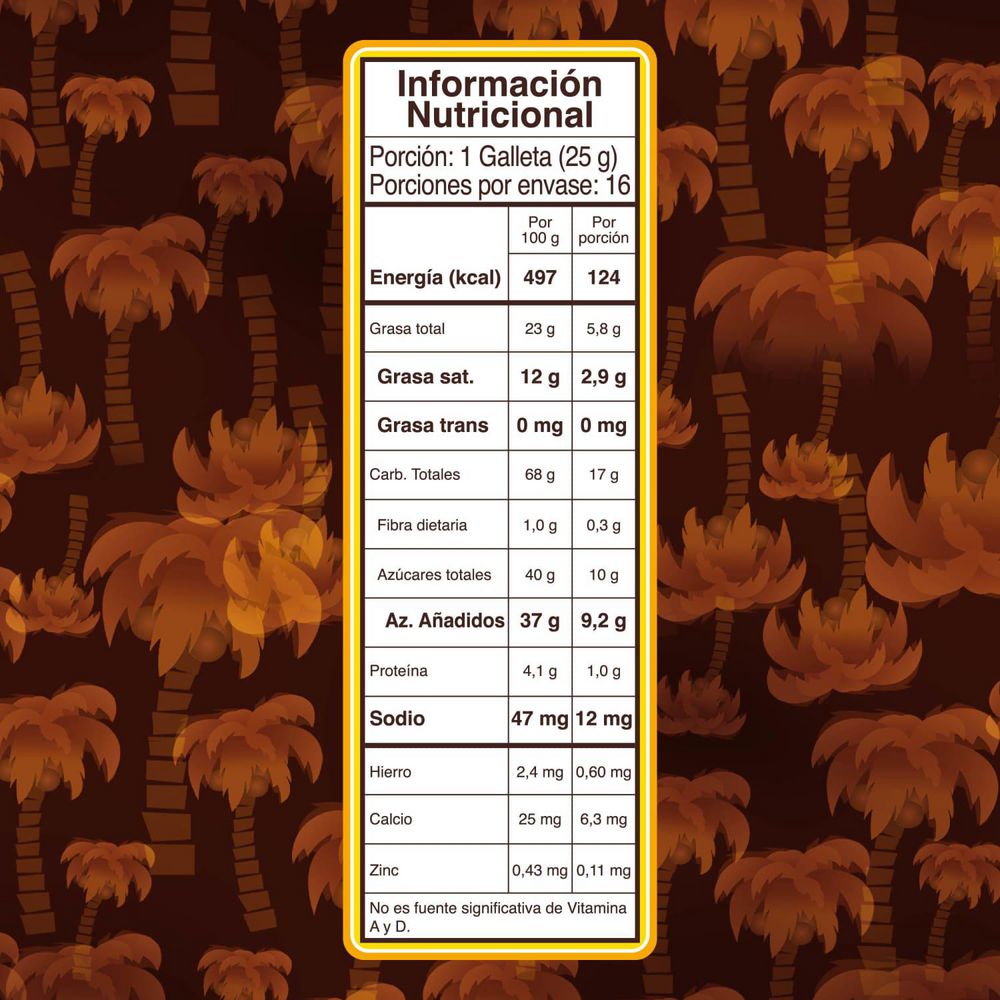 Galletas wafer COCOSETTE relleno crema coco x8 paquetes (400  gr) img #3