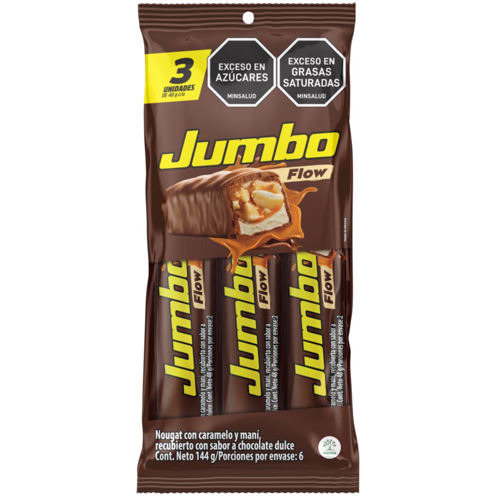 Chocolatina JUMBO Flow x3und (144  gr) img #2