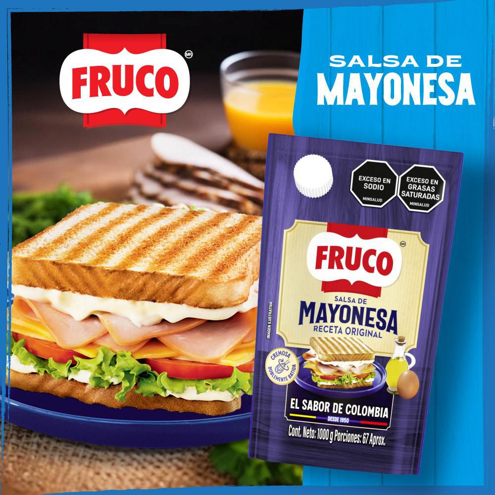 Mayonesa FRUCO Doypack (1000  gr) img #2