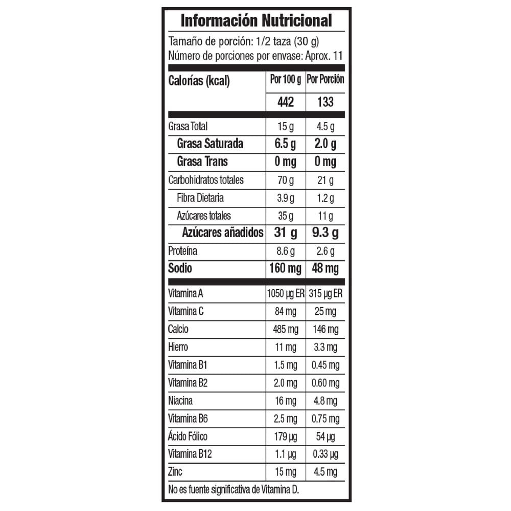 Cereal FLIPS relleno extra chocolate (320  gr) img #3