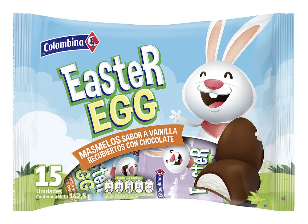 Chocmelos Huevos De Pascua COLOMBINA  (142.5  gr) img #1