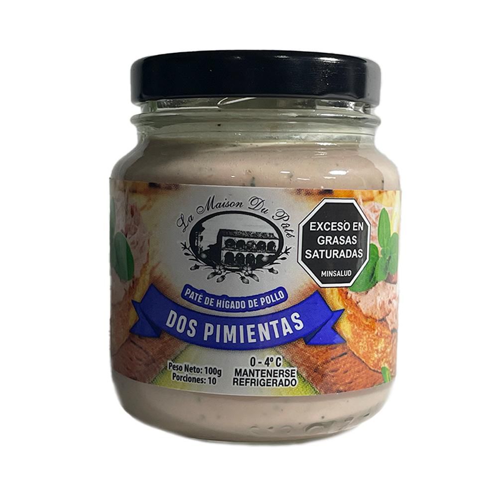 Paté LA MAISON DU PATE hígado de pollo dos pimientas (100  gr) img #1