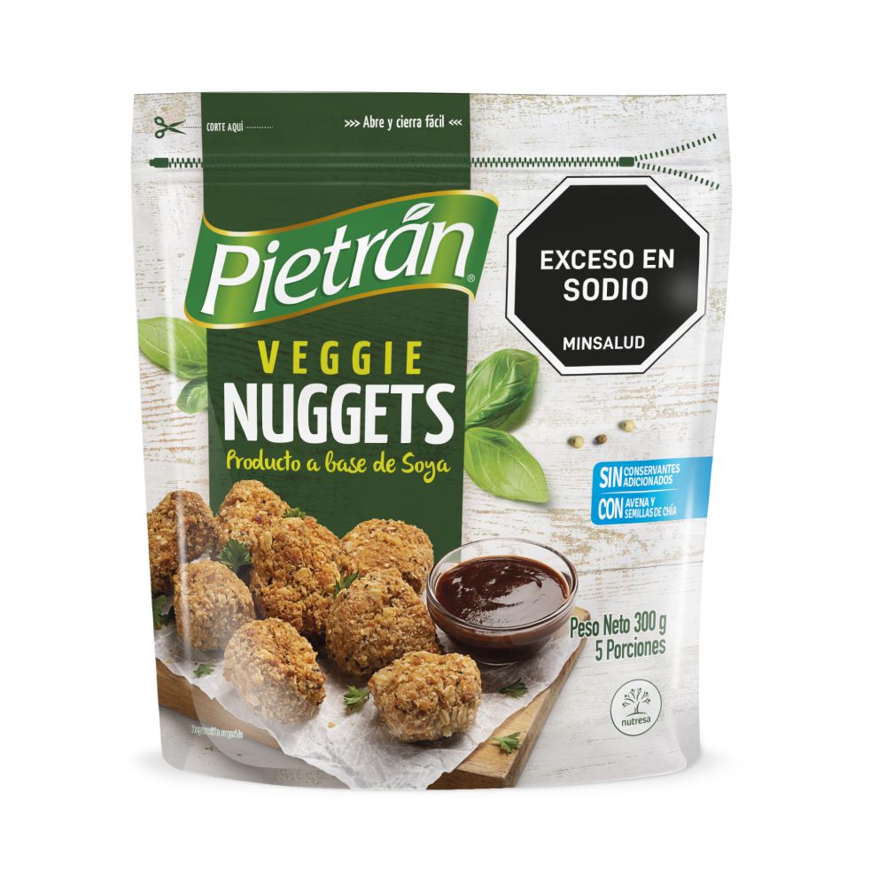 Veggi Nuggets Proteina Vegetal PIETRAN 300  gr img #1