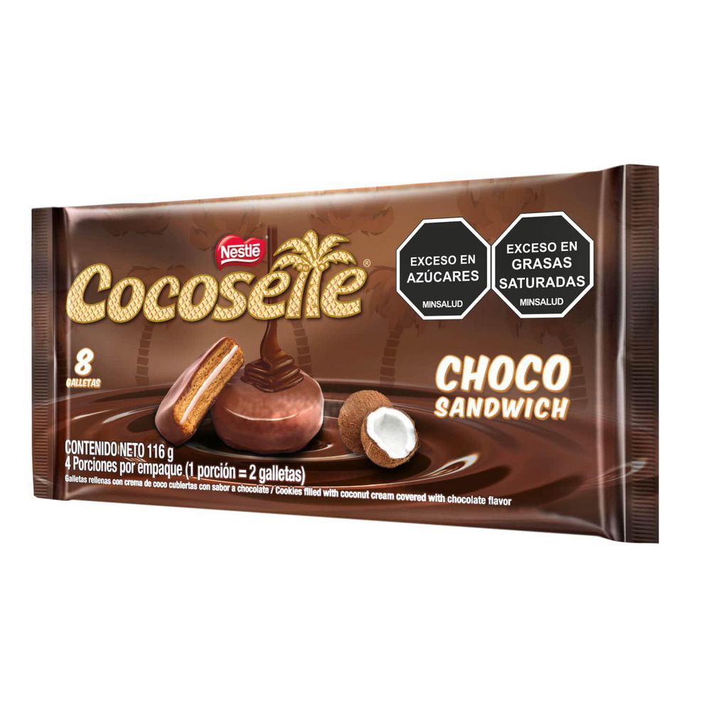 Galletas COCOSETTE cubierta chocolate (116  gr) img #4