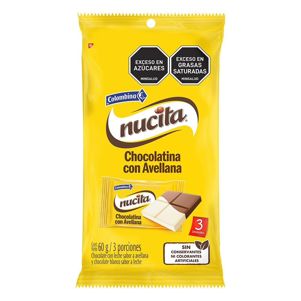 Chocolate NUCITA Tableta de chocolate   (60  gr) img #1