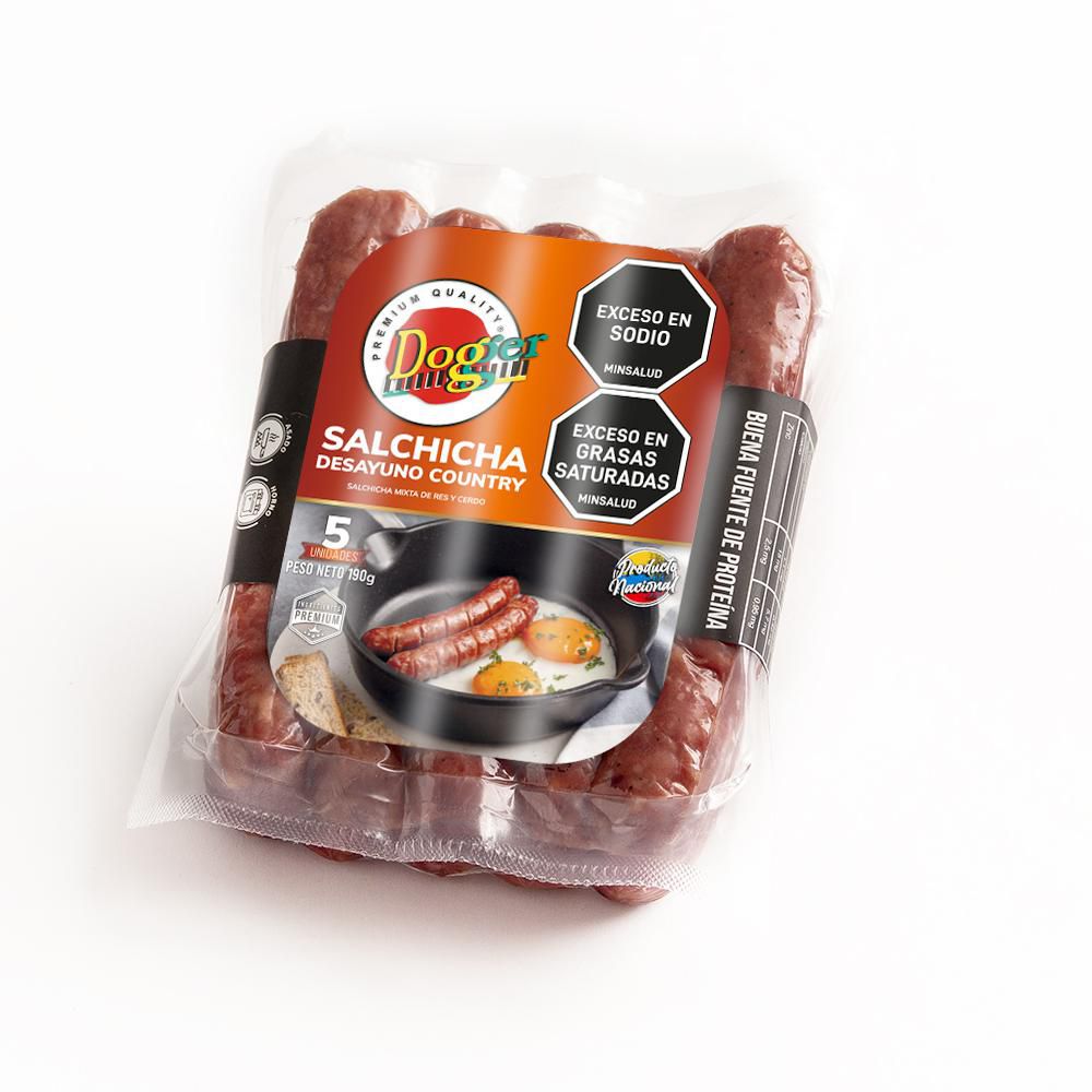 Salchicha DOGGER desayuno country x 5und (190  gr) img #2