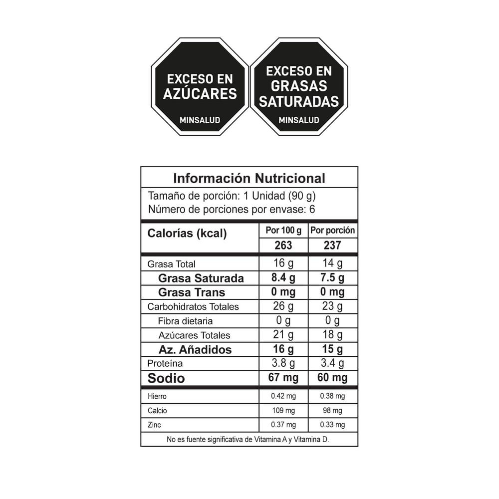 Pack x6 ChococonoPackChococMil CREM HELADO X 6 UND (540  gr) img #3