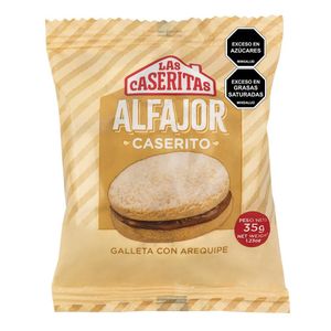 Alfajor LAS CASERITAS Panaderia Dulce y Suave Textura (35 gr)