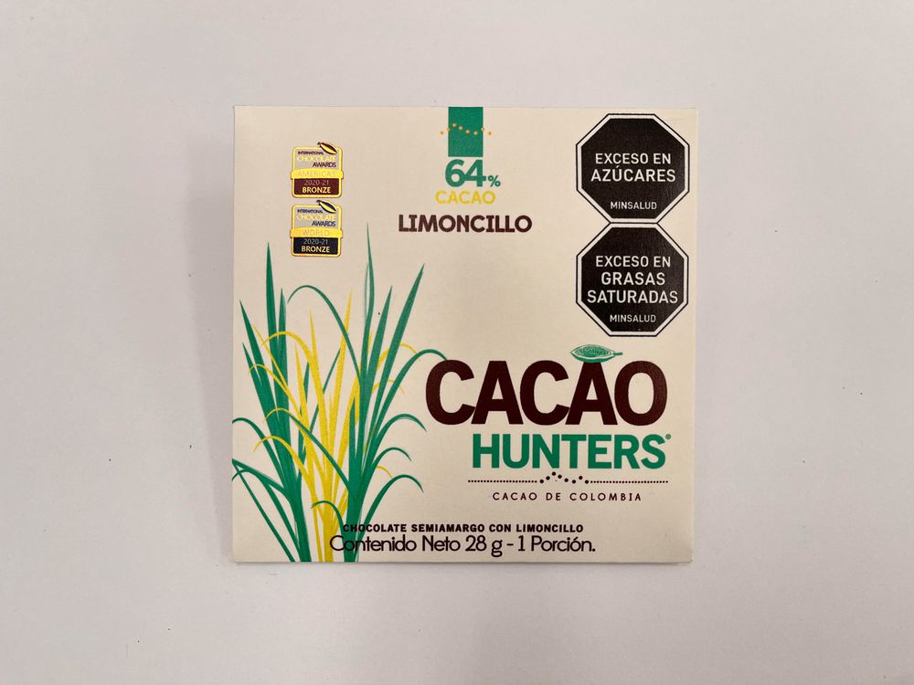 Chocolate CACAO HUNTERS Limoncillo (28  gr) img #1