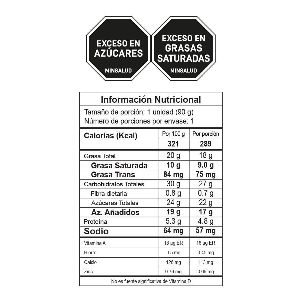 Paleta POLET choco avellana (90  gr) img #3