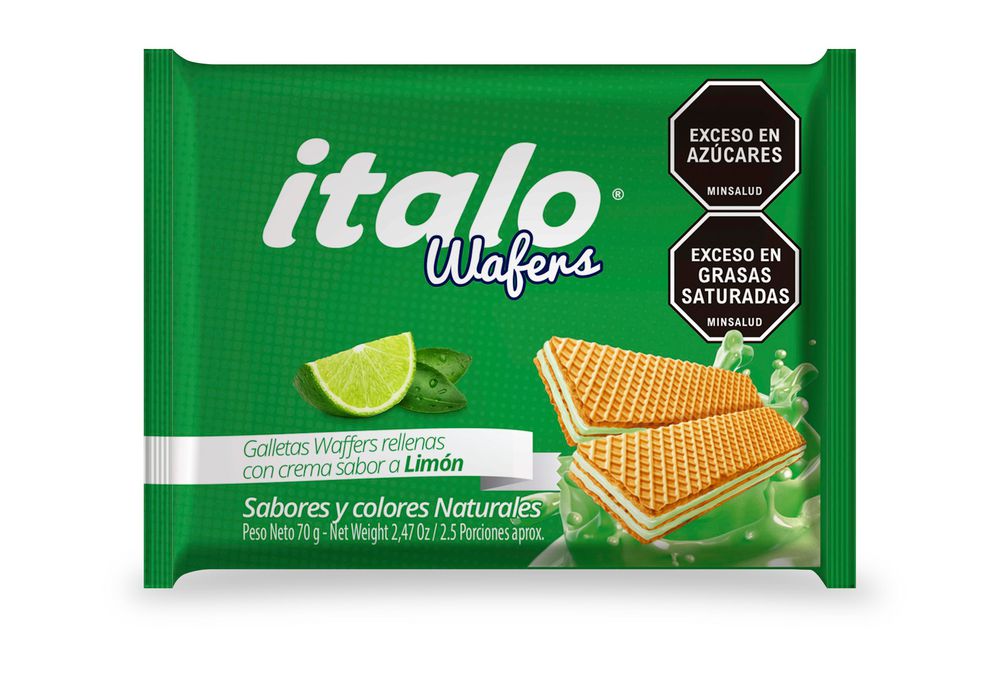 Galletas ITALO wafer limón (70  gr) img #1