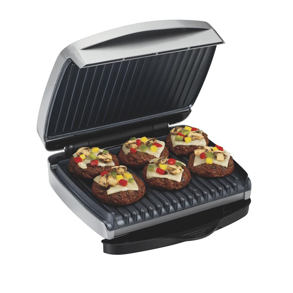 Parrilla Para Interiores Proctor Silex 25336 - Plateado