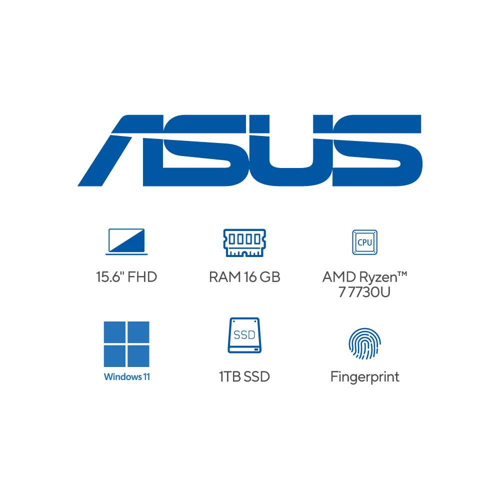 Portatil ASUS Vivobook 15 AMD Ryzen 7 7730U RAM 16 GB 1 TB SSD M1502YANJ184W img #7