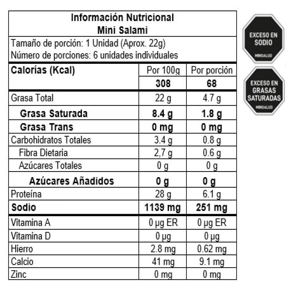 Salami KOLLER Mini (192  gr) img #3