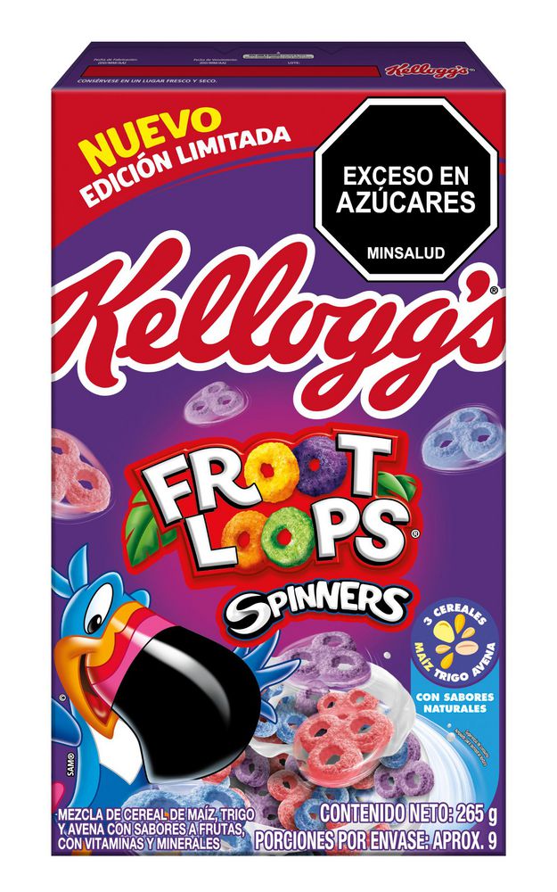 Cereal FROOT LOOPS Froot Loops Frutal Spinners (265  gr) img #2