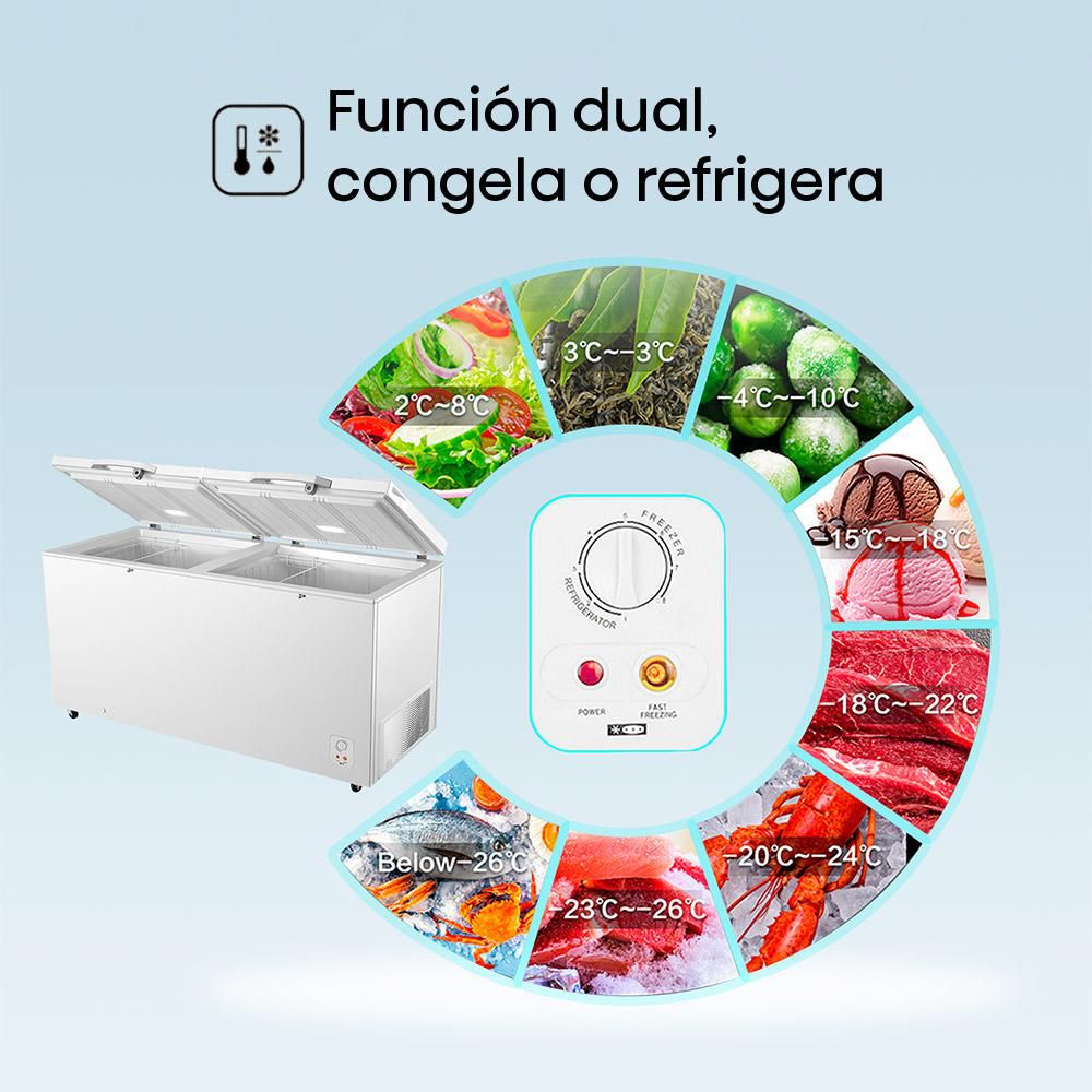Congelador Horizontal BD500 500 Lt HISENSE BD500 img #5