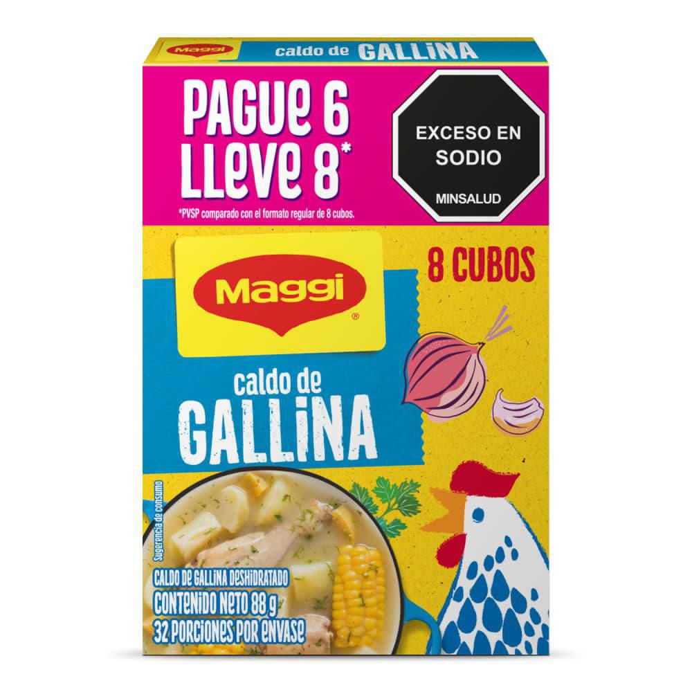 Caldo de gallina MAGGI x8 cubos (66  gr) img #2