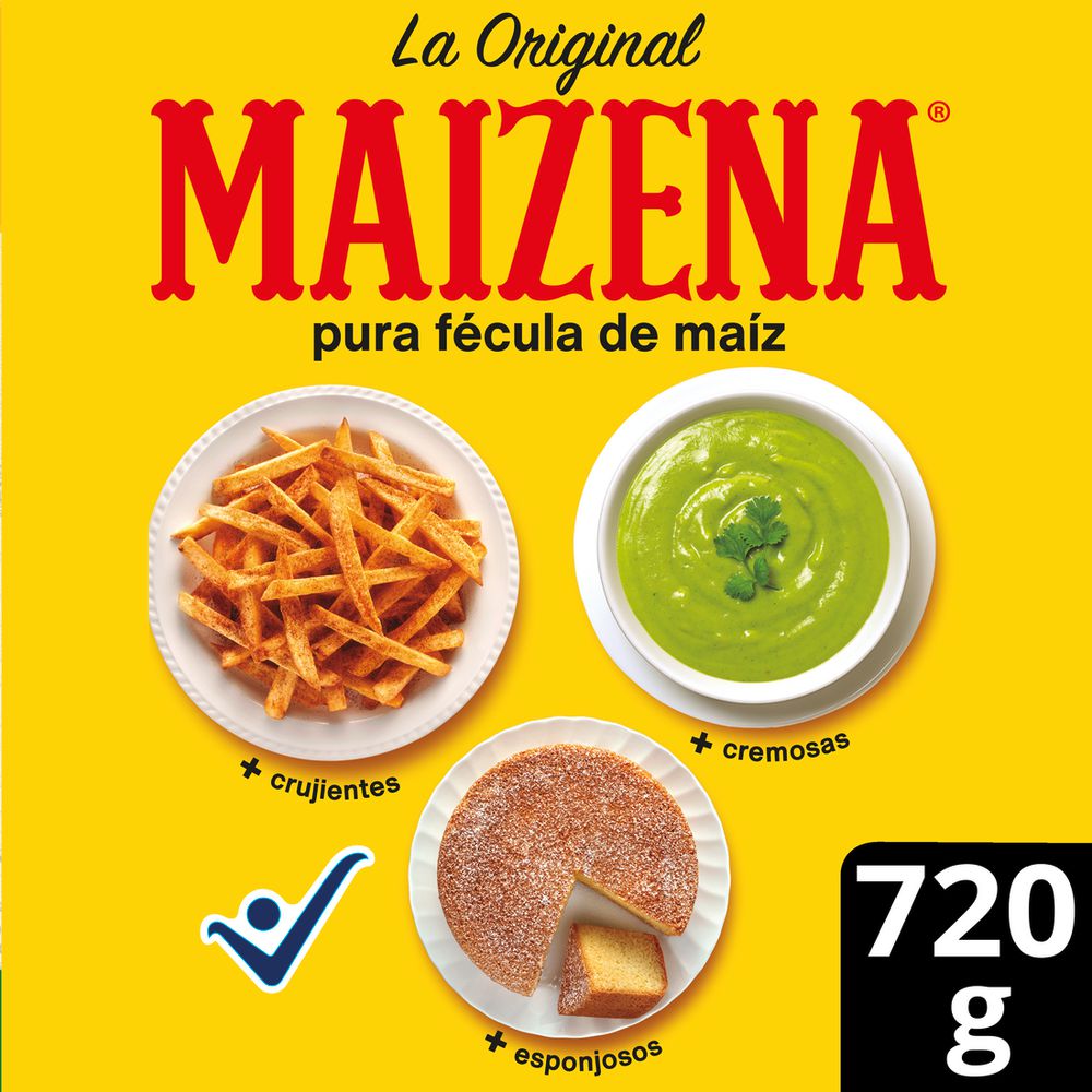 Fécula MAIZENA de maíz (720  gr)