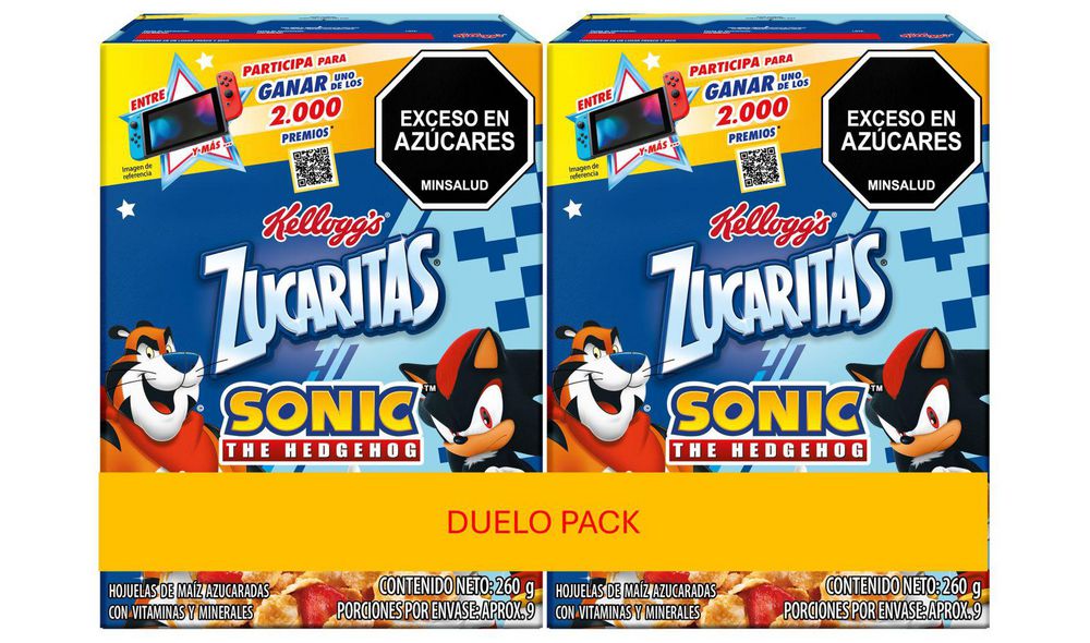Cereal ZUCARITAS hojuelas azucaradas x2und (520  gr) img #1