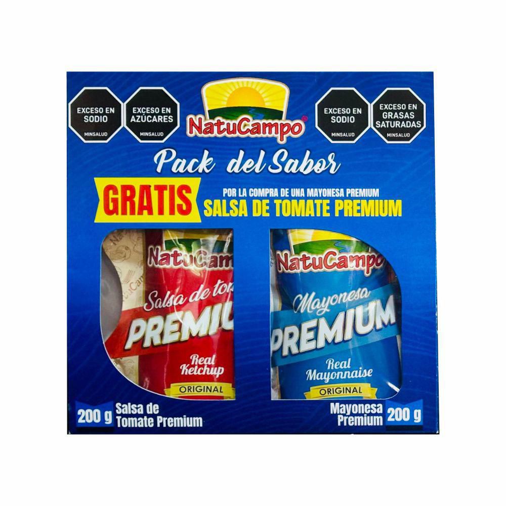Mayonesa  NATUCAMPO  + salsa de tomate (200  gr) img #2