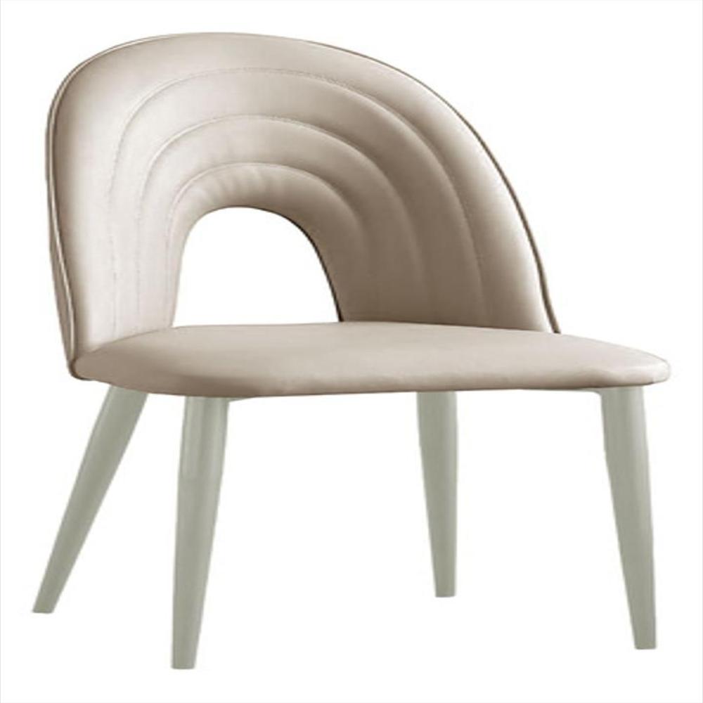 Silla Decorativa Mueble Sala Comedor Dormitorio Refaurora Beige Aurora img #1