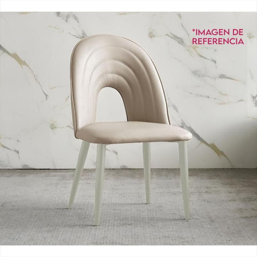 Silla Decorativa Mueble Sala Comedor Dormitorio Refaurora Beige Aurora img #3