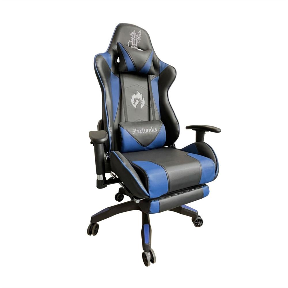 Silla Gamer Ergonómica Reclinable Con Reposapiés img #1