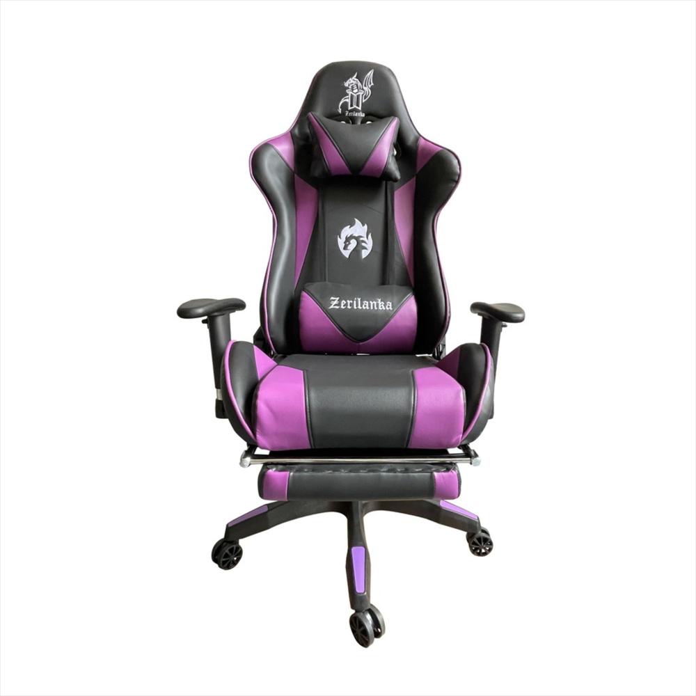 Silla Gamer Ergonómica Reclinable Con Reposapiés img #3