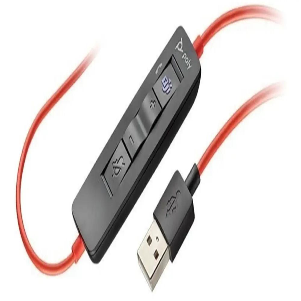 Diadema Plantronics C3310 Usb Monoaural Control De Volumen Negro img #2