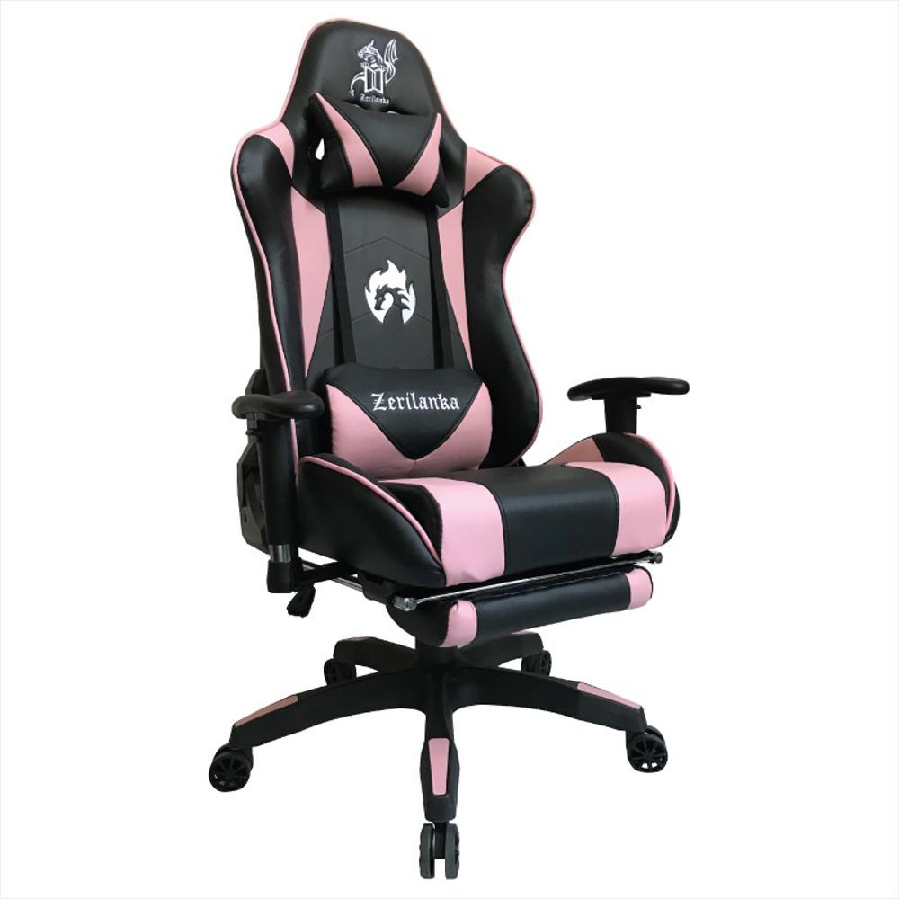 Silla Gamer Ergonómica Reclinable Con Reposapiés img #1