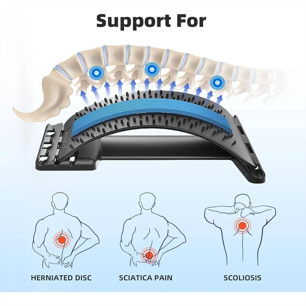 Soporte Corrector Postura Lumbar Espalda Ajustable img #3
