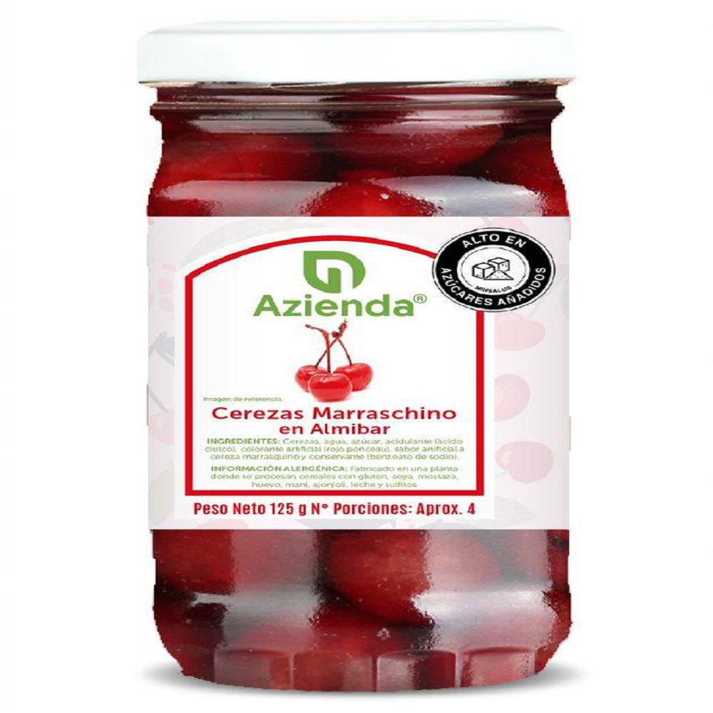 Cerezas AZIENDA en almíbar frasco (75  gr) img #1