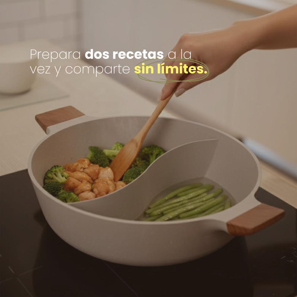 Olla Antiadherente De Doble Preparación Kaji Cocina img #4
