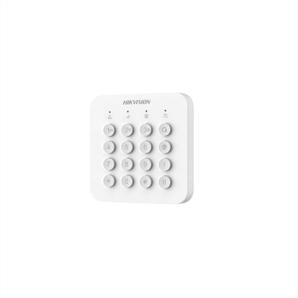 Teclado Inalámbrico Led Hikvision Ds Pk201b Wb Para Alarma img #1