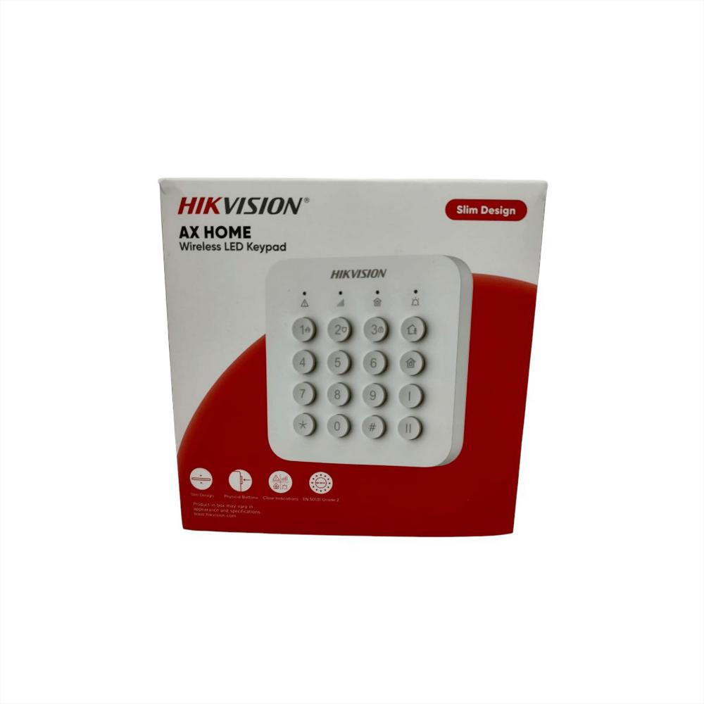 Teclado Inalámbrico Led Hikvision Ds Pk201b Wb Para Alarma img #2