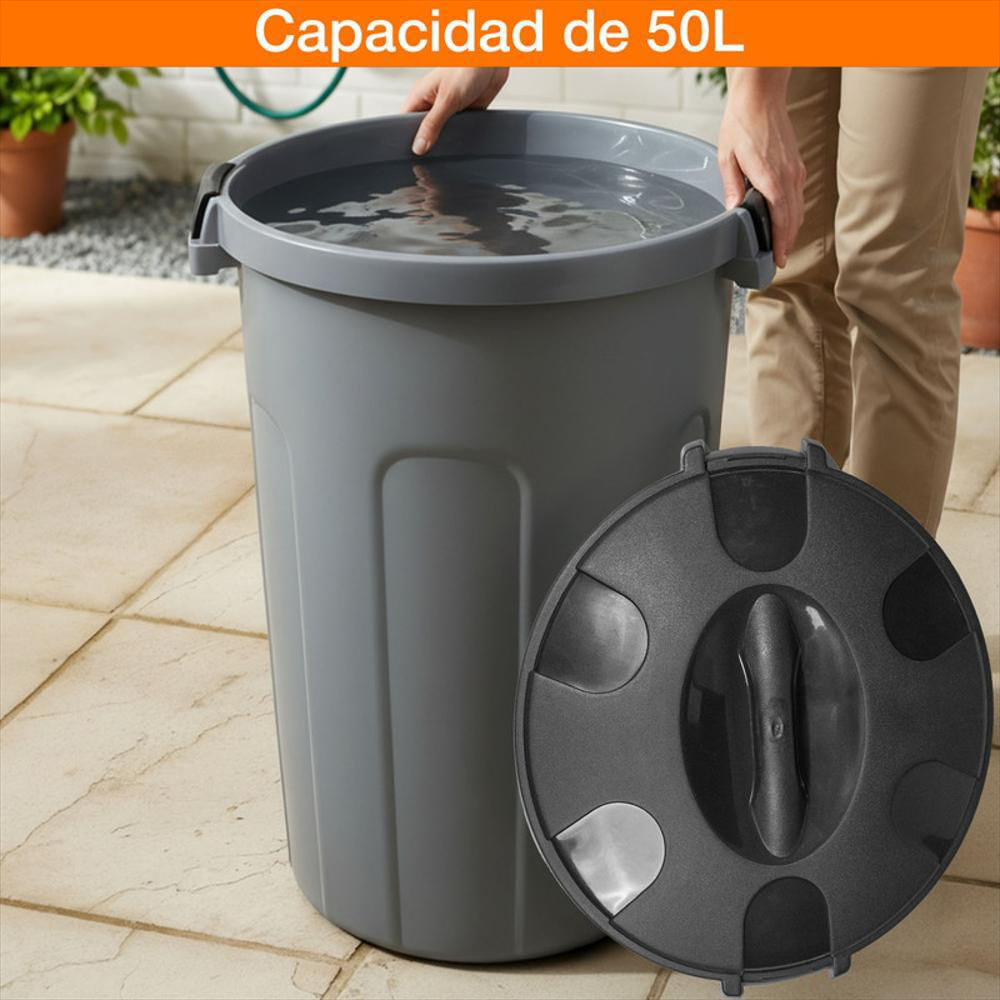 Caneca Hermética 70L Tapa Click Polipropileno Resistente img #2