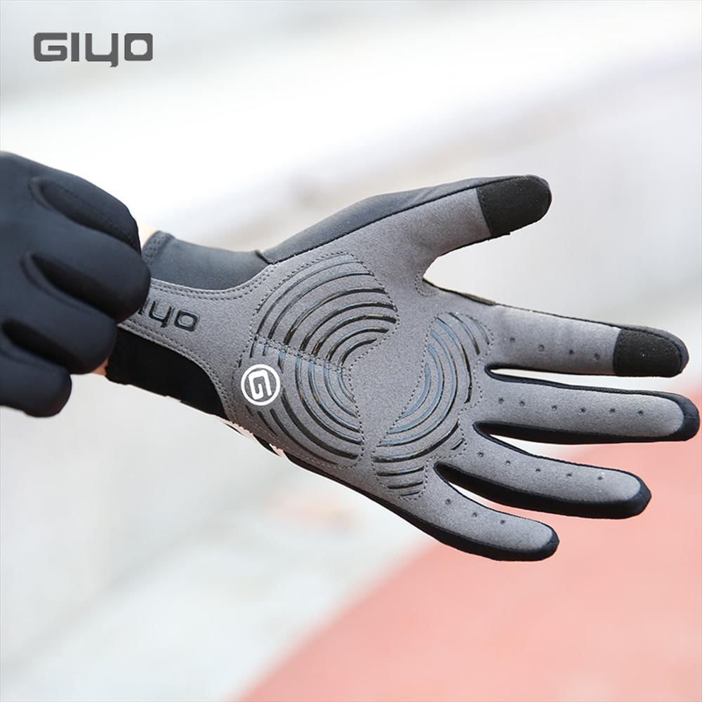 Guantes Cilismo Dedo Largo Color Negro Talla L Giyo img #2
