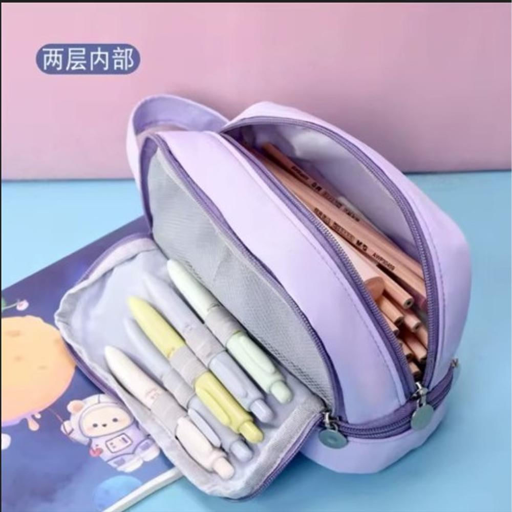 Estuche, Cartuchera Para Lápices Kpop Demon Hunters Lila img #2