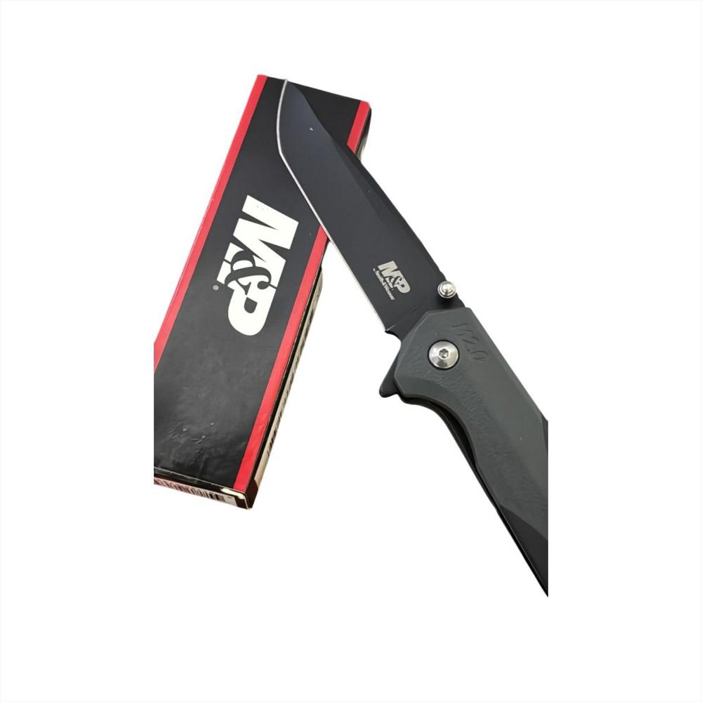Navaja Profesional Retractil Smith & Wesson M&P Color Negro img #2